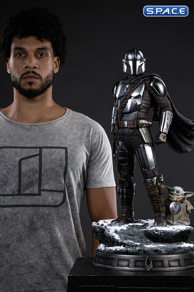 1/4 Scale The Mandalorian and Grogu Legacy Replica Statue (Star Wars: The Mandalorian and Grogu)