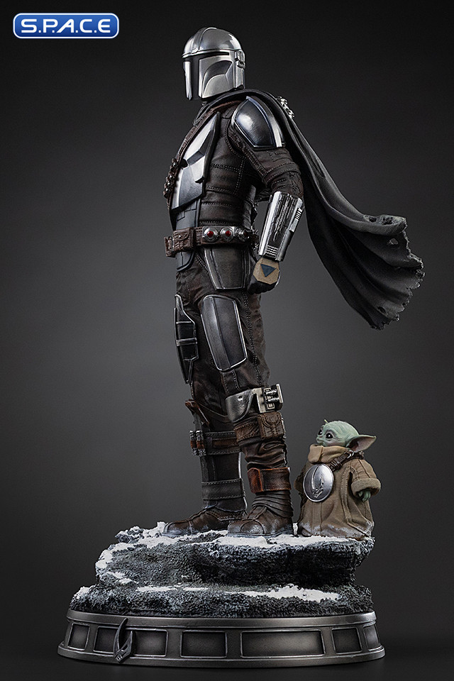 1/4 Scale The Mandalorian and Grogu Legacy Replica Statue (Star Wars: The Mandalorian and Grogu)