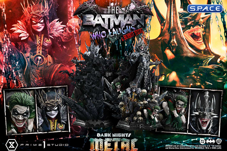 1/3 Scale The Batman Who Laughs & Robin King Museum Masterline Statue (Dark Nights: Death Metal)