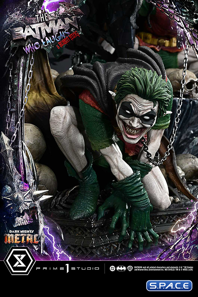 1/3 Scale The Batman Who Laughs & Robin King Museum Masterline Statue (Dark Nights: Death Metal)