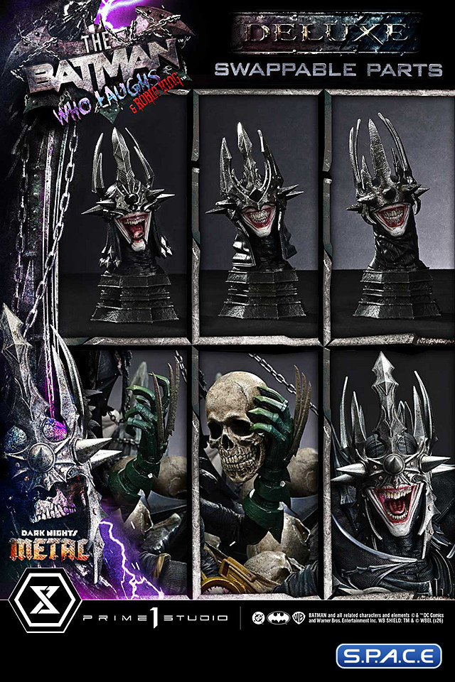 1/3 Scale The Batman Who Laughs & Robin King Deluxe Museum Masterline Statue - Bonus Version (Dark Nights: Death Metal)