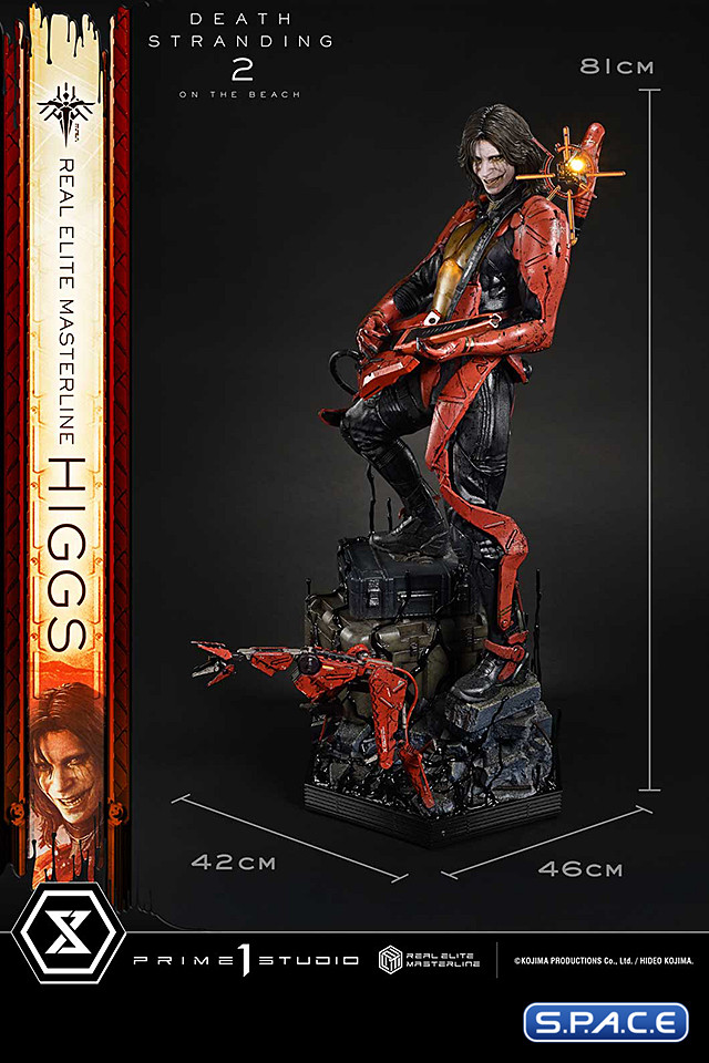 1/3 Scale Higgs Real Elite Masterline Statue (Death Stranding 2: On the Beach)