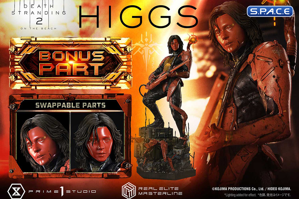 1/3 Scale Higgs Deluxe Real Elite Masterline Statue - Bonus Version (Death Stranding 2: On the Beach)