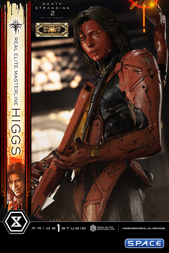 1/3 Scale Higgs Deluxe Real Elite Masterline Statue - Bonus Version (Death Stranding 2: On the Beach)