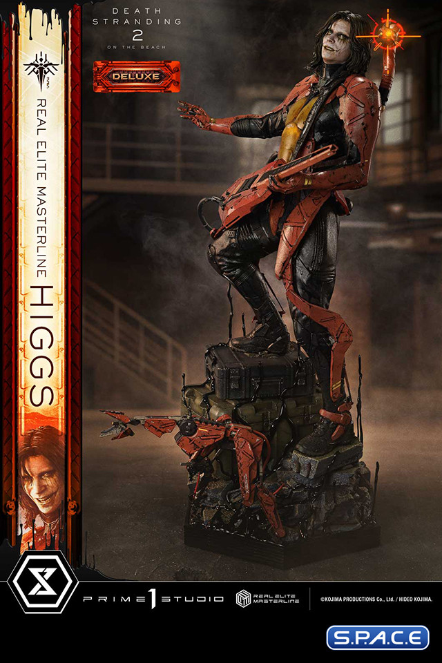 1/3 Scale Higgs Deluxe Real Elite Masterline Statue - Bonus Version (Death Stranding 2: On the Beach)