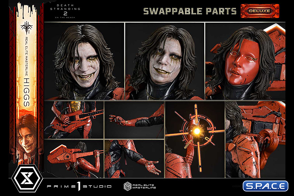 1/3 Scale Higgs Deluxe Real Elite Masterline Statue - Bonus Version (Death Stranding 2: On the Beach)