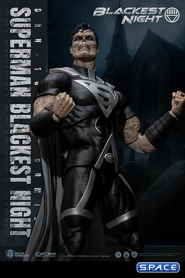 Superman from Blackest Night Dynamic 8ction Heroes (DC Comics)