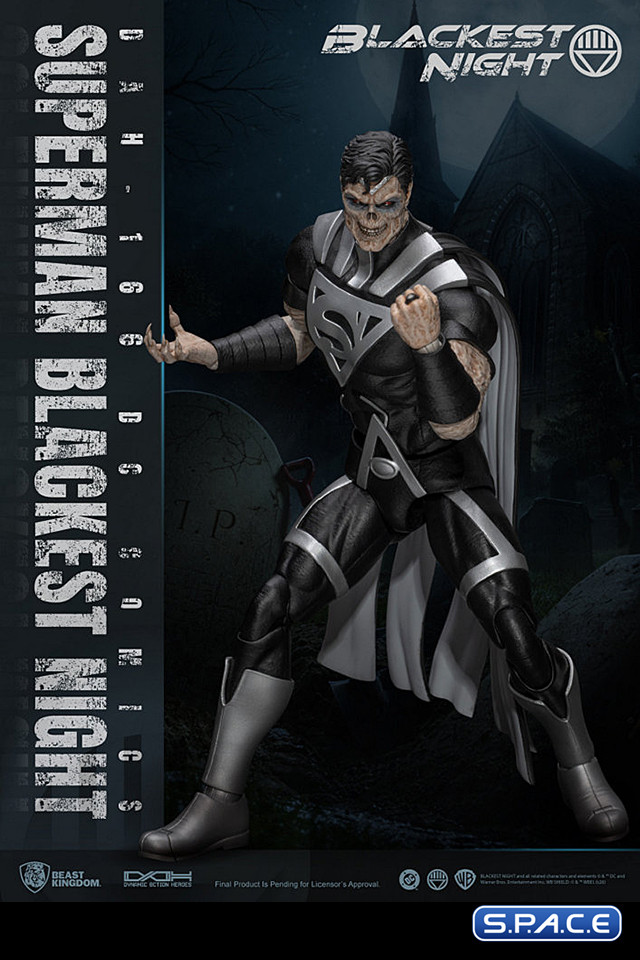Superman from Blackest Night Dynamic 8ction Heroes (DC Comics)