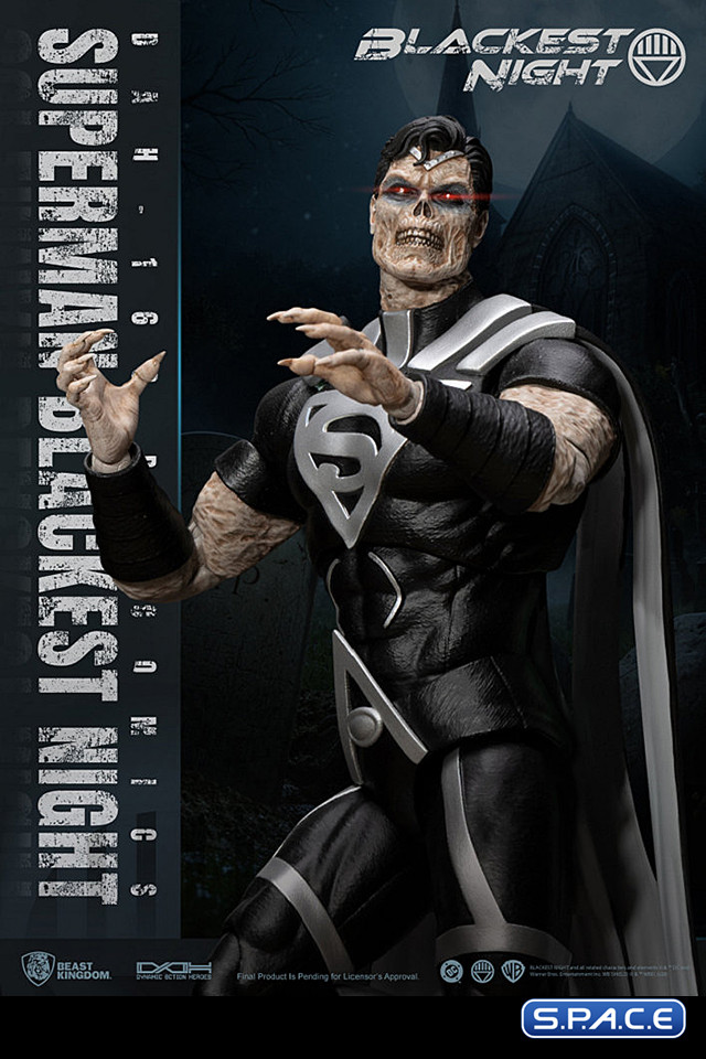 Superman from Blackest Night Dynamic 8ction Heroes (DC Comics)