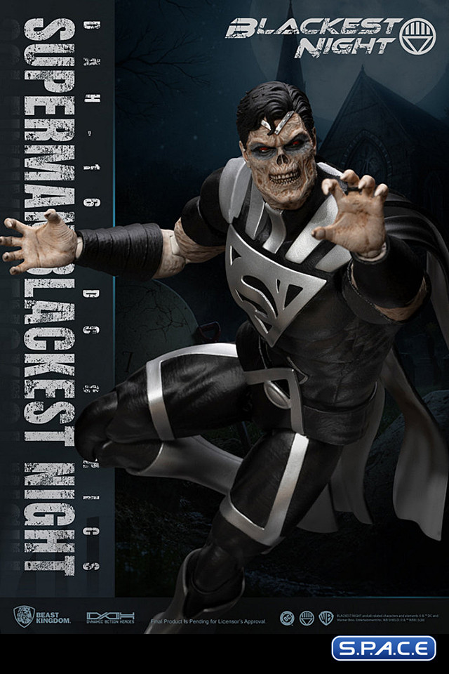 Superman from Blackest Night Dynamic 8ction Heroes (DC Comics)