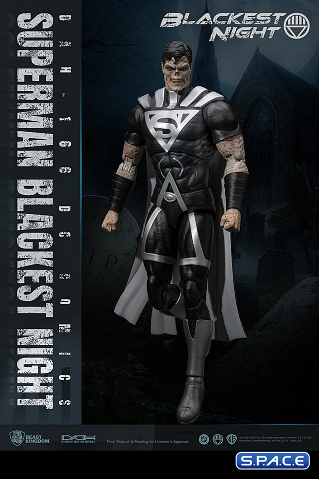 Superman from Blackest Night Dynamic 8ction Heroes (DC Comics)