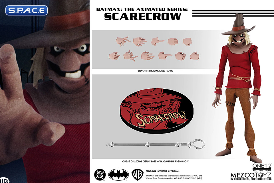 1/12 Scale Scarecrow One:12 Collective (Batman: The Animated Series)