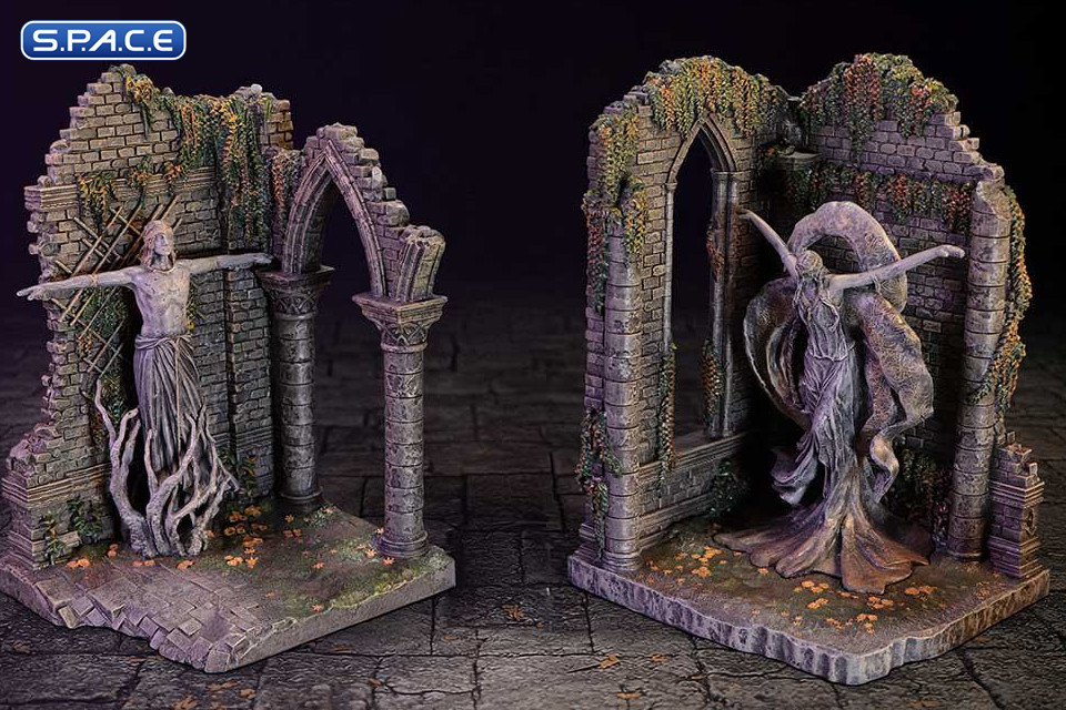 Radagon and Queen Marika Bookends (Elden Ring)