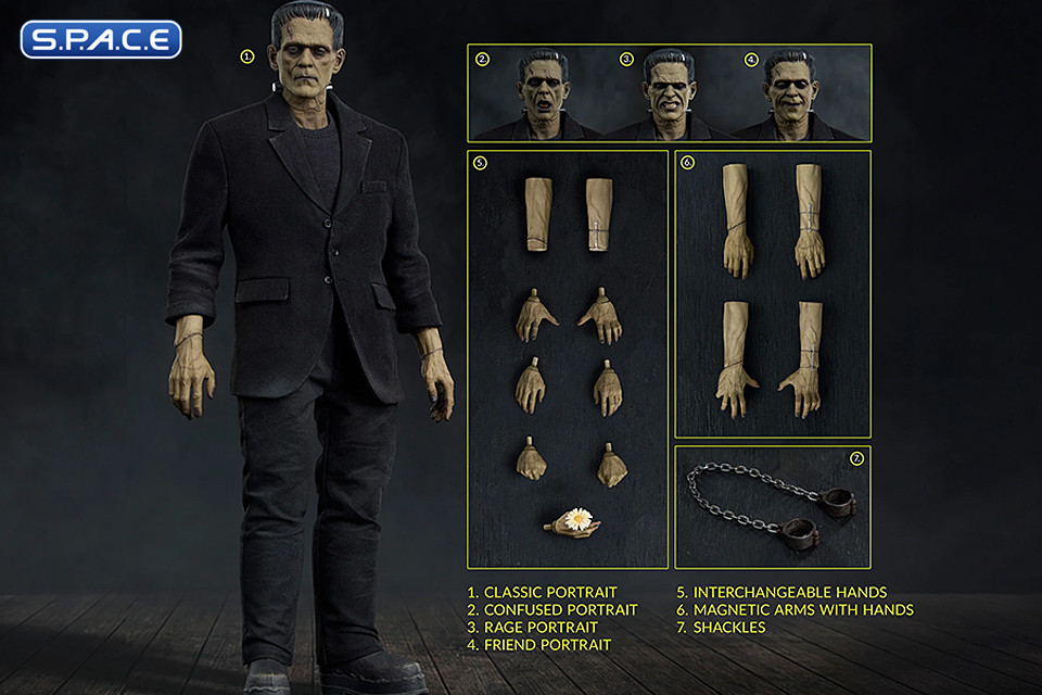 1/6 Scale Frankensteins Monster - Deluxe Plus Version (Universal Monsters)