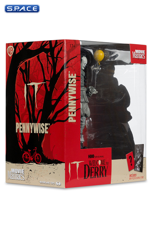 Pennywise Movie Maniacs - black & white Version (It: Welcome to Derry)