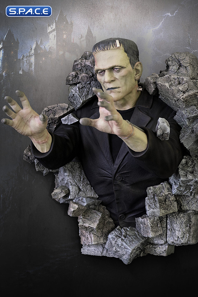 1/2 Scale Frankensteins Monster Wall Sculpture (Universal Monsters)
