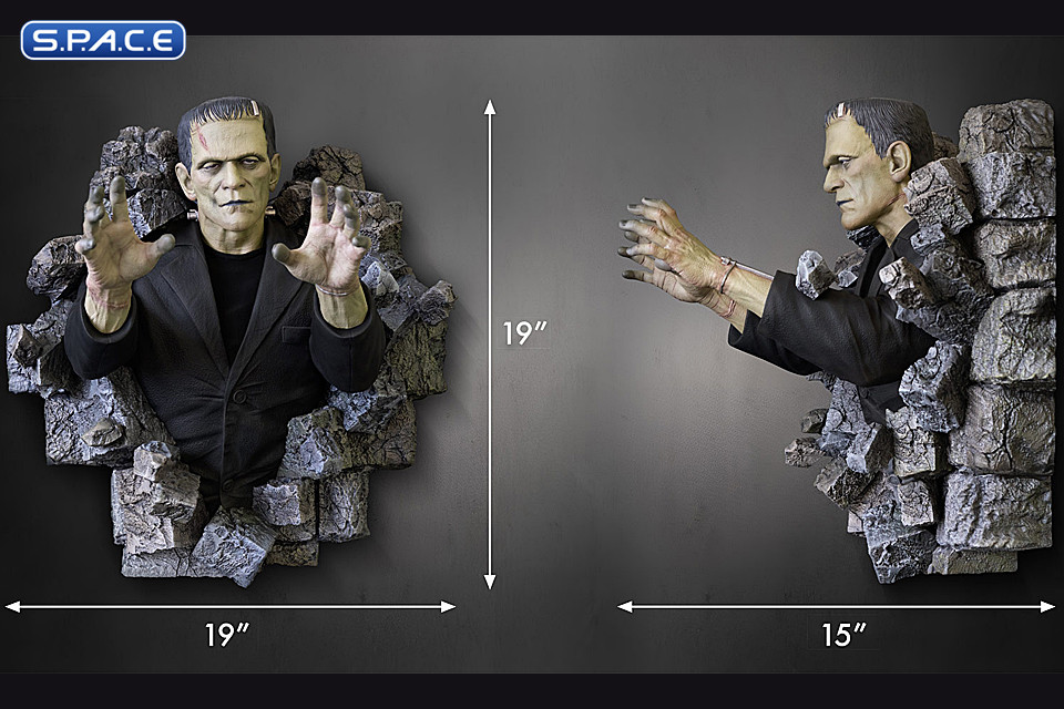 1/2 Scale Frankensteins Monster Wall Sculpture (Universal Monsters)