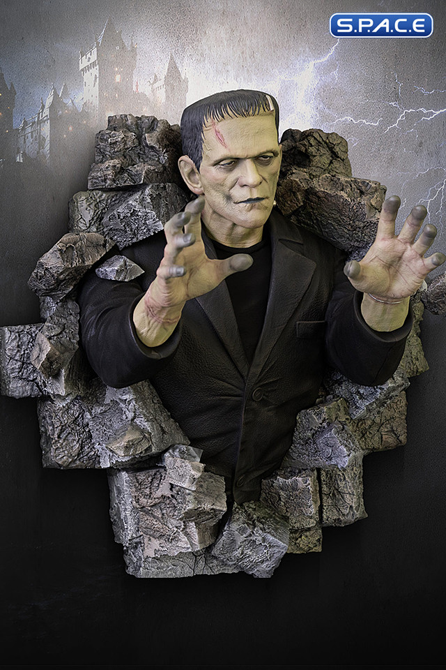 1/2 Scale Frankensteins Monster Wall Sculpture (Universal Monsters)