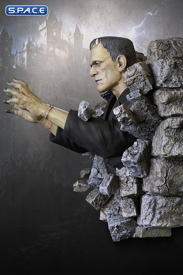 1/2 Scale Frankensteins Monster Wall Sculpture (Universal Monsters)