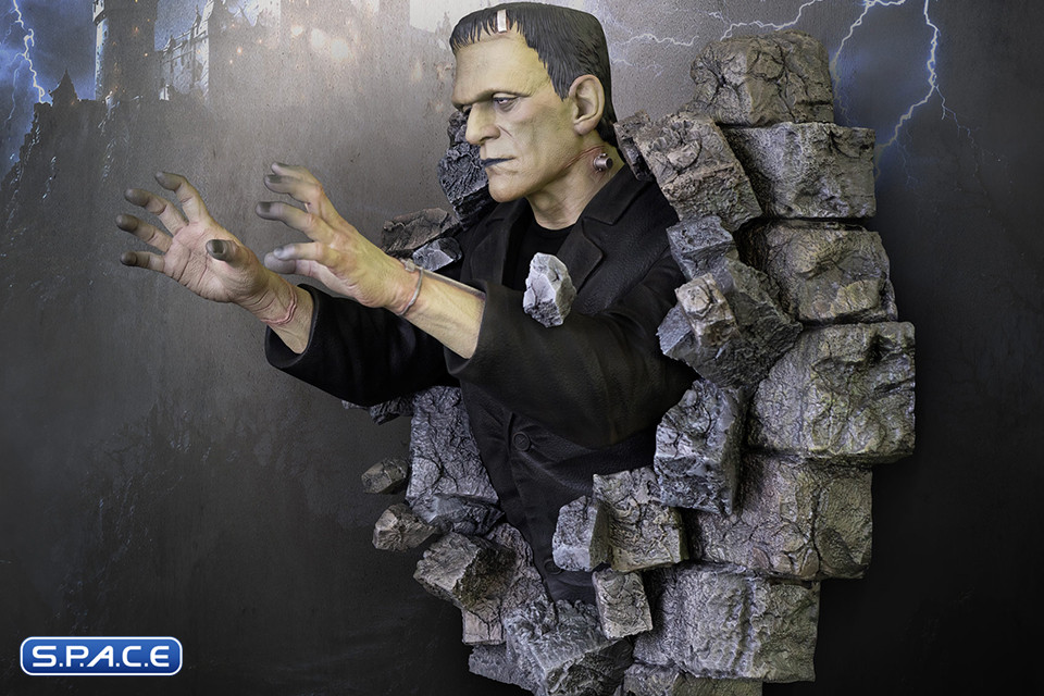 1/2 Scale Frankensteins Monster Wall Sculpture (Universal Monsters)