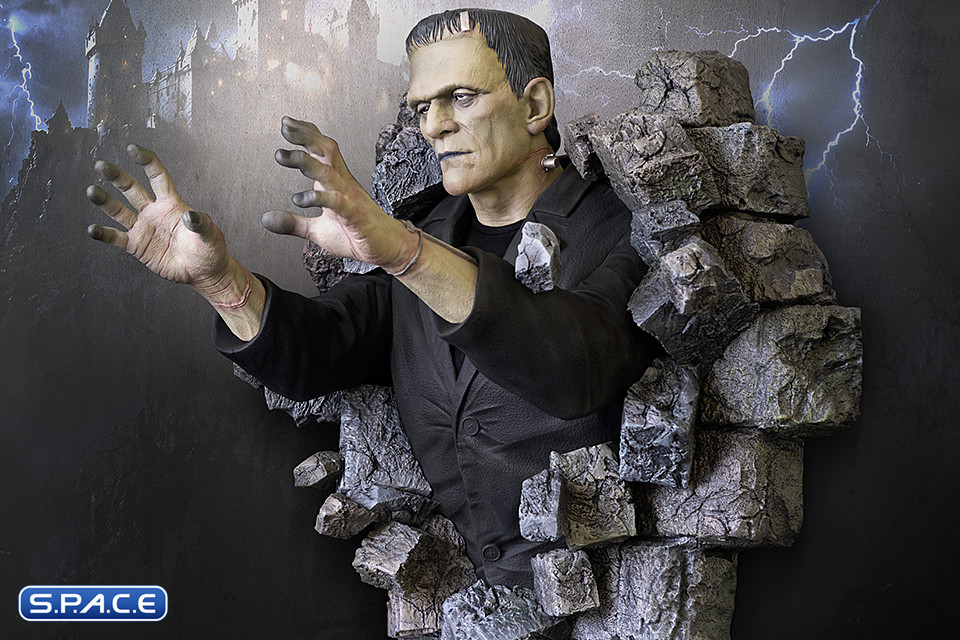 1/2 Scale Frankensteins Monster Wall Sculpture (Universal Monsters)