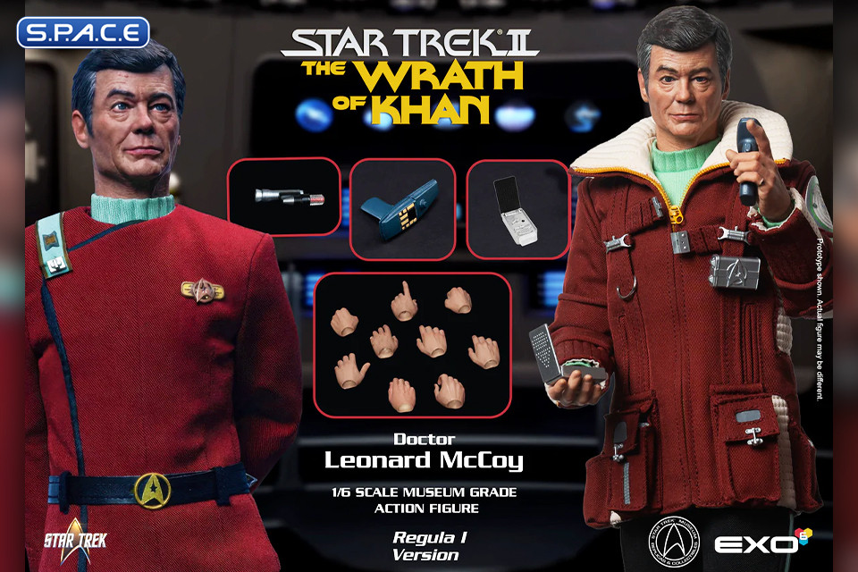 1/6 Scale Dr. Leonard McCoy - Regula 1 Version (Star Trek II: The Wrath of Khan)