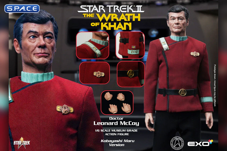 1/6 Scale Dr. Leonard McCoy - Kobayashi Maru Version (Star Trek II: The Wrath of Khan)