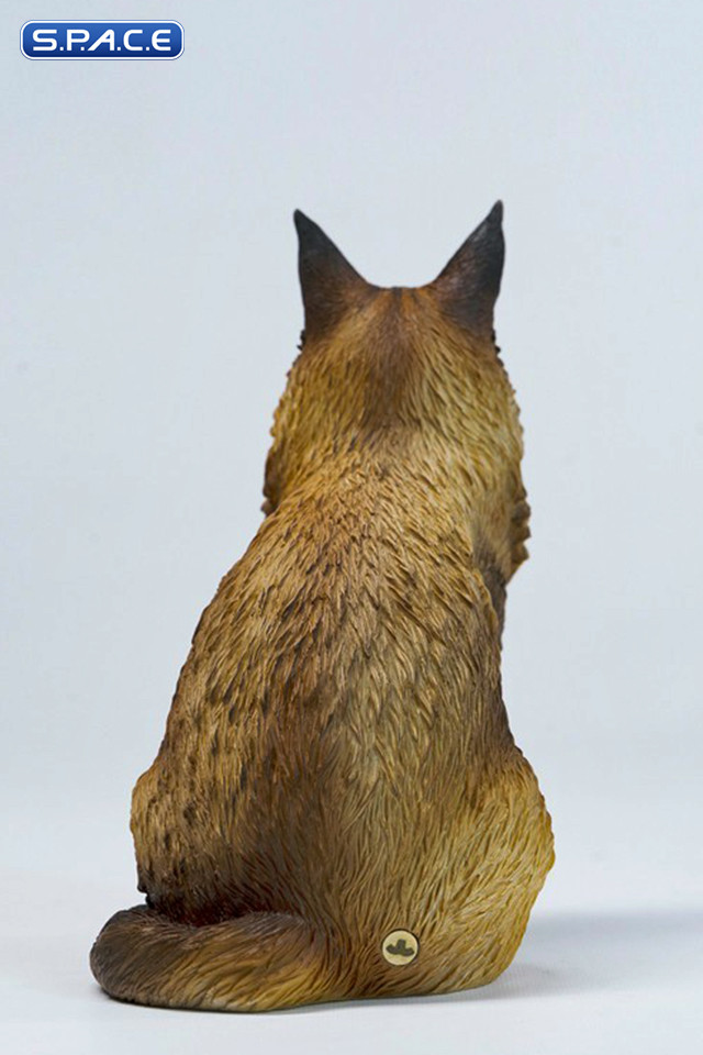 Sitting upright Maine Coon Statue - Version A