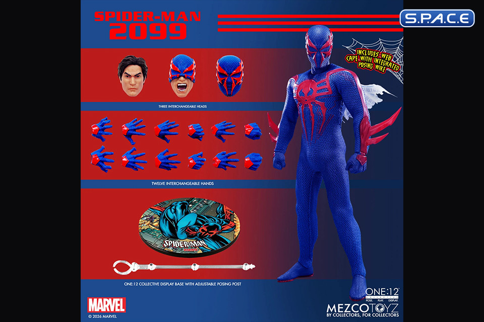 1/12 Scale Spider-Man 2099 One:12 Collective (Marvel)