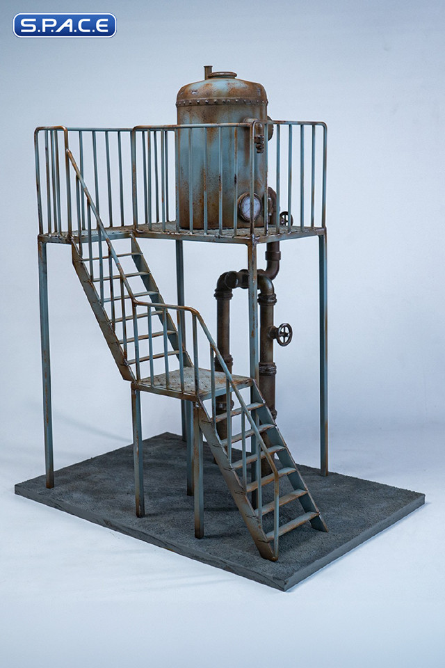 1/12 Scale The Rust Water Station Diorama