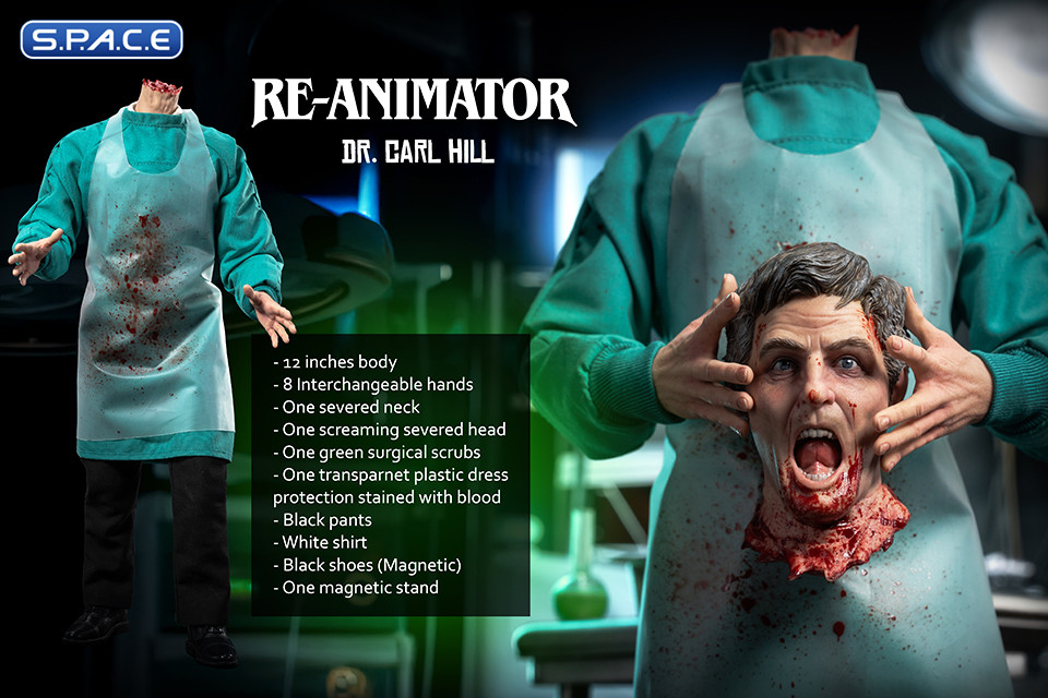 1/6 Scale Dr. Carl Hill (Re-Animator)