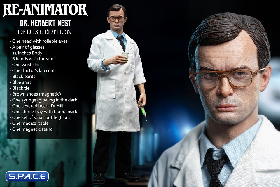 1/6 Scale Herbert West - Deluxe Version (Re-Animator)