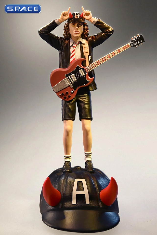Angus Young Rock Iconz Statue - Version 4 (AC/DC)