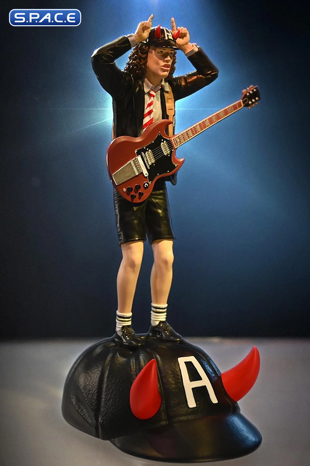 Angus Young Rock Iconz Statue - Version 4 (AC/DC)