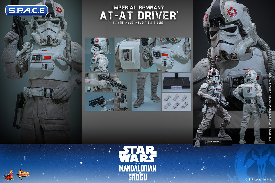 1/6 Scale Imperial Remnant AT-AT Driver Movie Masterpiece MMS845 (Star Wars: The Mandalorian and Grogu)