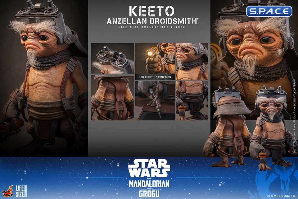 1:1 Keeto - Anzellan Droidsmith Life-Size Masterpiece LMS018 (Star Wars: The Mandalorian and Grogu)