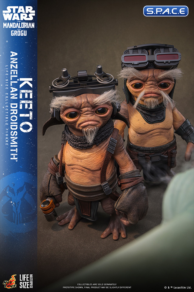 1:1 Keeto - Anzellan Droidsmith Life-Size Masterpiece LMS018 (Star Wars: The Mandalorian and Grogu)