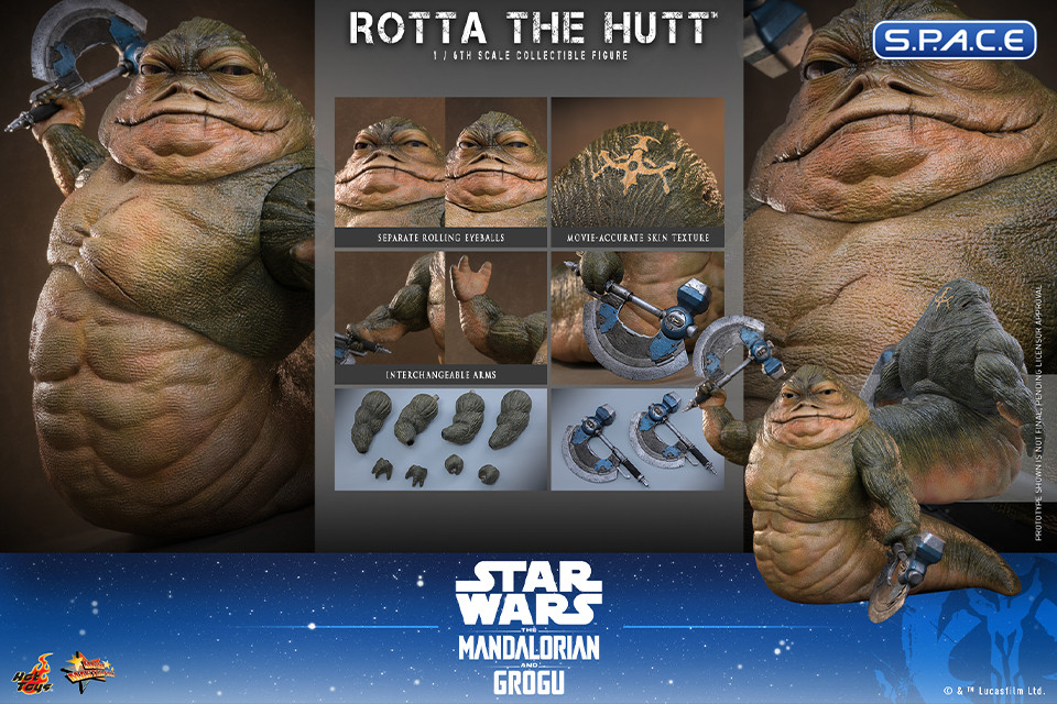 1/6 Scale Rotta The Hutt Movie Masterpiece MMS885 (Star Wars: The Mandalorian and Grogu)