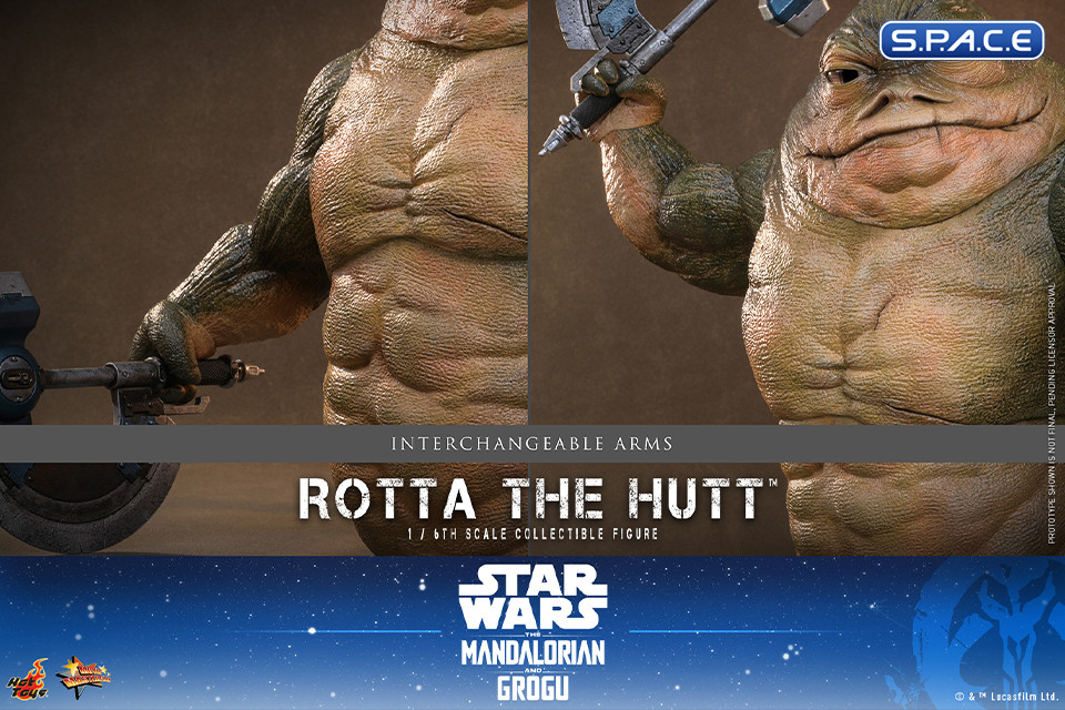 1/6 Scale Rotta The Hutt Movie Masterpiece MMS885 (Star Wars: The Mandalorian and Grogu)