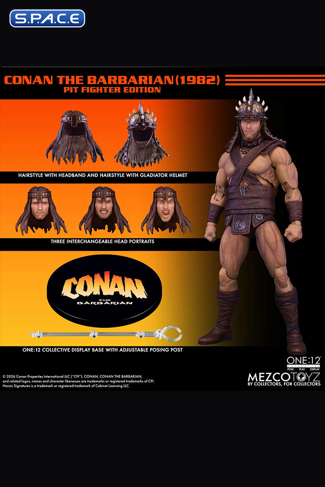 1/12 Scale Pit Fighter Conan One:12 Collective (Conan the Barbarian)