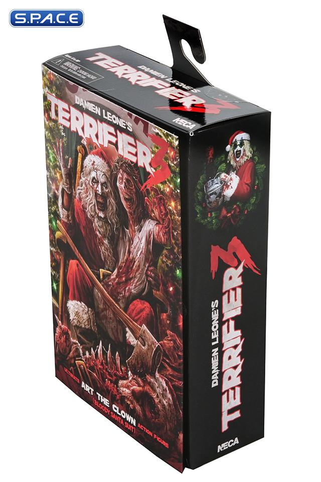 Ultimate Bloody Santa Suit Art the Clown (Terrifier 3)