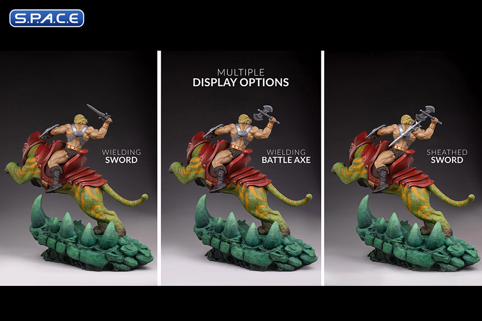 1/4 Scale He-Man & Battle Cat Maquette (Masters of the Universe)