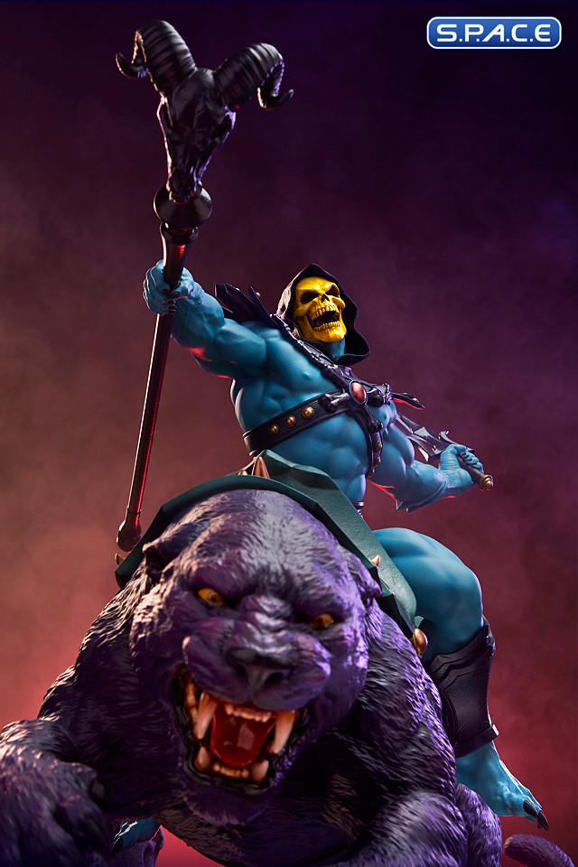 1/4 Scale Skeletor & Panthor Maquette (Masters of the Universe)
