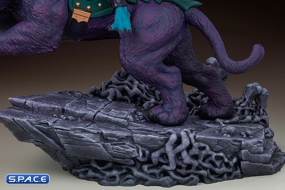 1/4 Scale Skeletor & Panthor Maquette (Masters of the Universe)