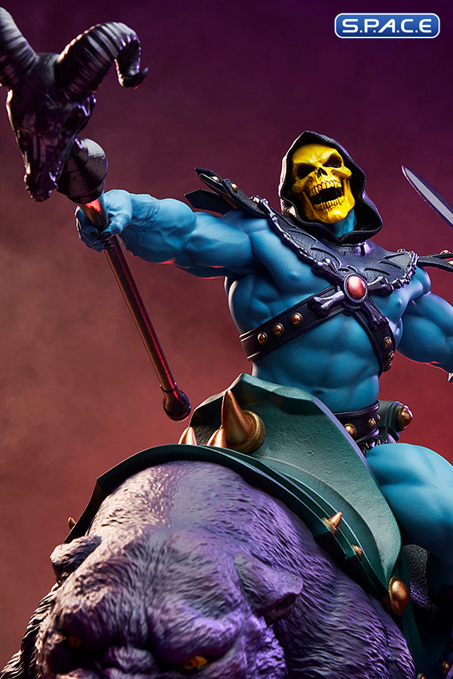 1/4 Scale Skeletor & Panthor Maquette (Masters of the Universe)