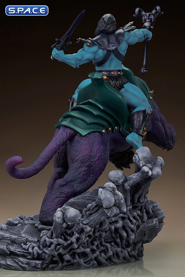 1/4 Scale Skeletor & Panthor Maquette (Masters of the Universe)