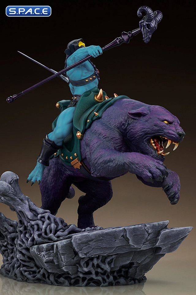 1/4 Scale Skeletor & Panthor Maquette (Masters of the Universe)