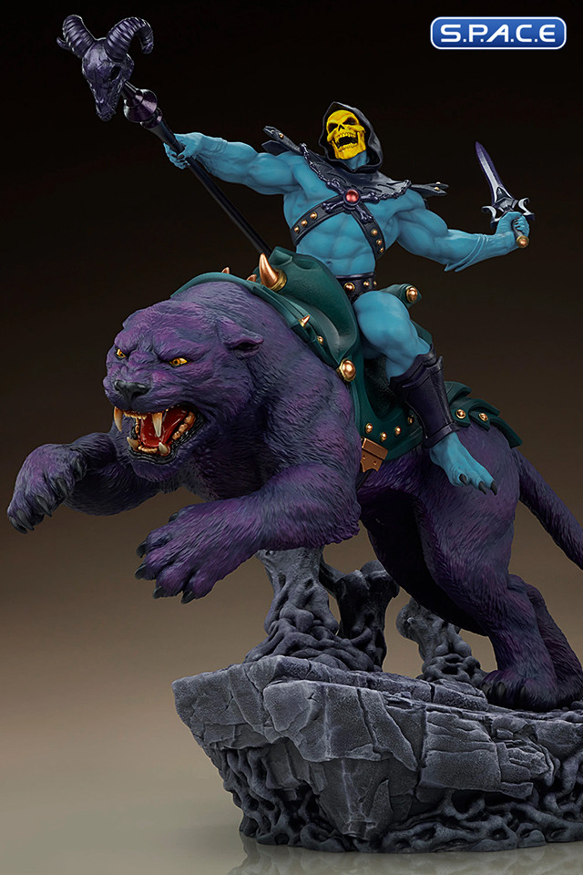 1/4 Scale Skeletor & Panthor Maquette (Masters of the Universe)