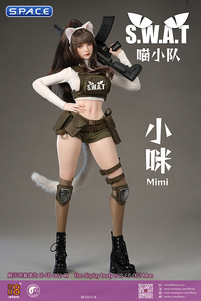 1/6 Scale Meow SWAT Mimi Character Set A