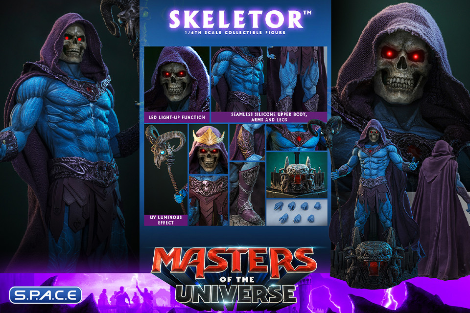 1/6 Scale Skeletor Movie Masterpiece MMS889 (Masters of the Universe)